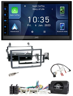 JVC DAB Bluetooth Lenkrad USB 2DIN Autoradio für Nissan 350Z 2005-2009 Roadster - Bild 1 von 4