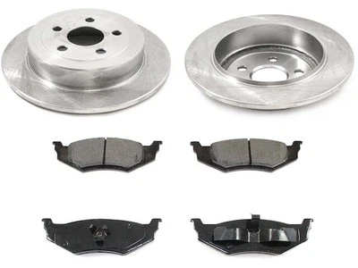Kit de pastillas de freno y rotor trasero Plymouth Breeze 1996-2000 24971JYMZ 1999 1997 Foto 1 de 2