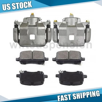 Pinzas de freno delanteras + pastillas de freno de cerámica para Chevrolet Cobalt 2,0 L 2005 2006 Foto 1 de 4