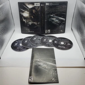 Need for Speed: Most Wanted: Black Edition (PC, 2005) CIB con DVD y llave de serie - Imagen 1 de 6