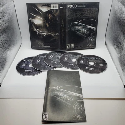 Need for Speed: Most Wanted: Black Edition (PC, 2005) CIB W/ DVD & Serial Key - Image 1 of 4