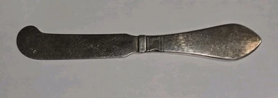 Cuchillo de mantequilla continental vintage de plata esterlina .925 Georg Jensen de 6,25" Foto 1 de 4