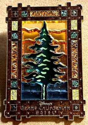 PIN DE PINO VITRAL GRAND CALIFORNIAN HOTEL & SPA DISNEY DLR 2018 MUY BUEN ESTADO Foto 1 de 2