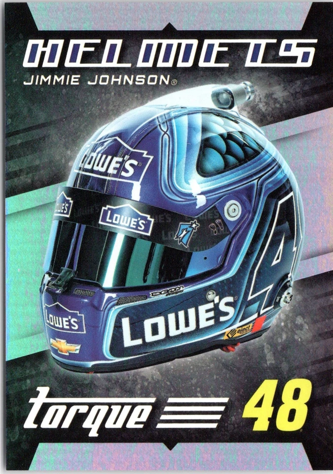 2016 Torque Jimmie Johnson Helmets Insert #H1 L👀k! - Image 1 of 2