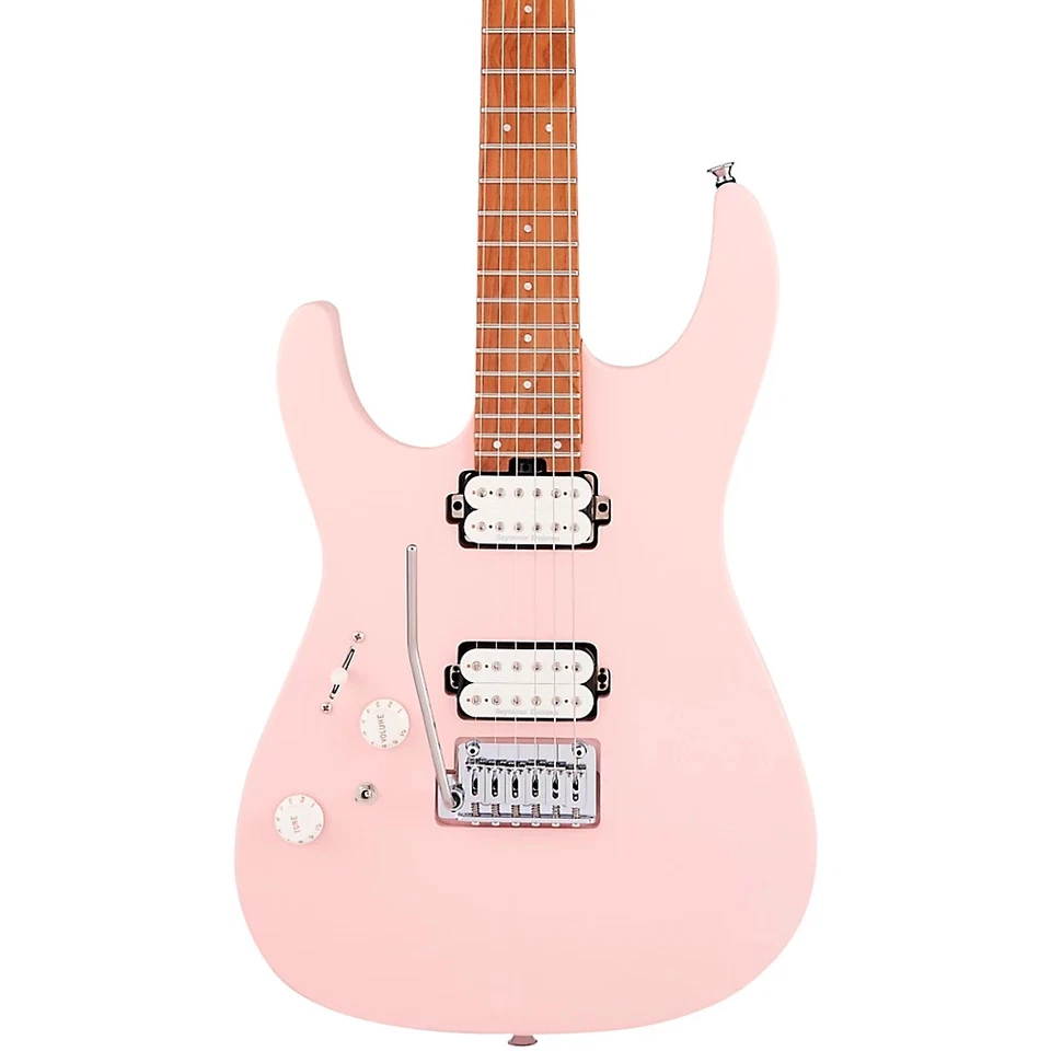 Charvel Pro-mod Dk24 HH 2pt Cm LH Caramelized Fingerboard Satin Shell Pink 247