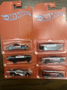 Hot Wheels 53rd Anniversary GRR35 Orange CHASE Gazella R included (6 Car Set) - Picture 1 of 3