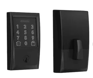 Schlage Encode - BE489WB CEN 622 Smart Wifi Deadbolt - Matte Black - Picture 1 of 6