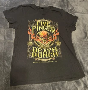Five Finger Death Punch 5FDP 100 % REINES WAPPEN T-Shirt NEU authentisch & offiziell - Bild 1 von 2