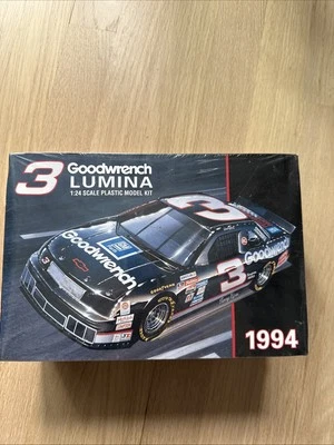 BRAND NEW SEALED DALE EARNHARDT #3 GOODWRENCH LUMINA 1/24 MONOGRAM MODEL KIT - Image 1 of 4