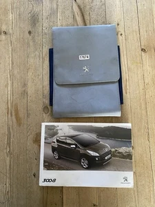 07-14 PEUGEOT 3008 OWNERS HANDBOOK MANUAL PACK AND WALLET 2010 Ref17674 - Picture 1 of 22