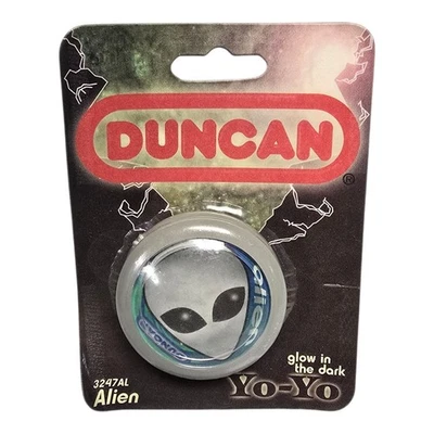 Vintage NEW 1997 Duncan Glow In The Dark Alien YO YO Yoyo Yo-Yo 3247AL Sealed - Image 1 of 3