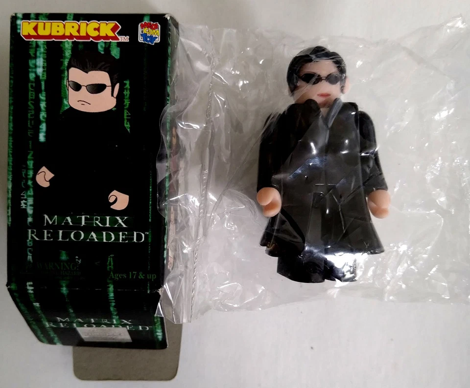 Figura Kubrick Matrix Reloaded Trinity - Juguete Medicom - Bolsa en caja y sellada Foto 1 de 1