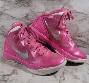 2011 Nike Zoom Hyperdunk Pink Shoes / 454133-600 / Women's Size 8 - Picture 1 of 10