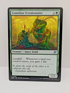 Edge Of Eternity - Eumidian Terrabotani- Green - Creature - Uncommon - Eoe 180 - - Picture 1 of 2