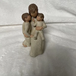 Willow Tree "Quietly" Mutter, Kind, Baby Figur 2002, 6" groß - Bild 1 von 6
