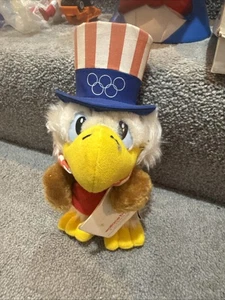 1984 LA Olympic Game 11" Mascot Sam The Eagle~Wallace Berrie Plush NEW #8255 - Picture 1 of 7