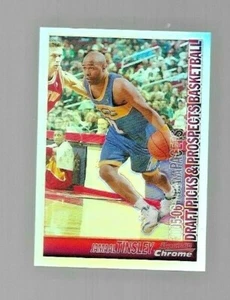 2005-06 tarjeta de baloncesto Bowman cromada refractor #61 Jamaal Tinsley Pacers - Imagen 1 de 1