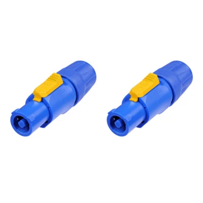 2 conectores de entrada de manos de alimentación Neutrik PowerCon NAC3FCA 20A tipo A bloqueo