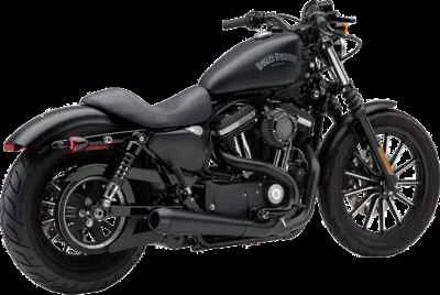 Escape completo Cobra 4 pulgadas negro El Diablo para Harley Iron 883 09-13 Foto 1 de 4