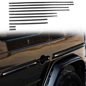 For 2019-2021 Mercedes G-class W463 G500 G55 G63 Carbon fiber side body moldings - Bild 1 von 13