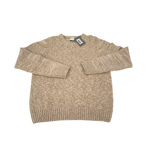 Spier & Mackay Grobstrick Rundhalsausschnitt 100 % Wolle gemischt Haferflocken Herren Pullover S - Bild 1 von 7