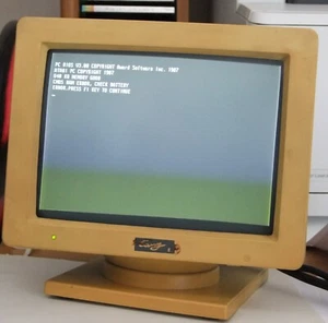 FCC ID IJEEM-916 MONOCHROME MONITOR VGA 9" MODEL EM-916 PC XT AT - Imagen 1 de 11