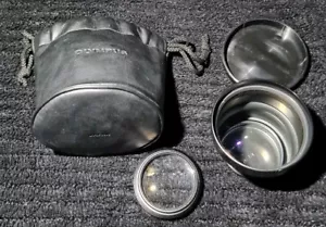 Olympus IS/L Lens A-200 H.Q. Converter 1.5x M49 Mount 49mm & 40cm Lens - Picture 1 of 7