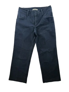 Pantalones de mezclilla para mujer Lee justo debajo de la cintura azul pierna recta natural talla 8 pequeños - Imagen 1 de 10