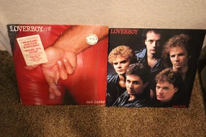 LOVERBOY GET LUCKY AND KEEP IT UP ALBUMS NEAR MINT VINYL ! - Picture 1 of 2
