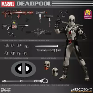 Figura The One:12 Collective Marvel X-Force Deadpool PX de Mezco - Imagen 1 de 1