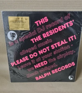 THE RESIDENTS LP "PLEASE DO NOT STEAL IT" RSD2016 PINK VINYL #17/1000 SEALED - Picture 1 of 4