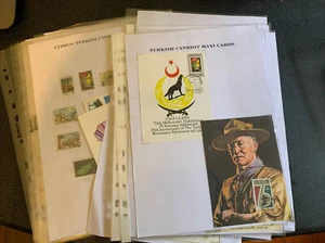 Turkish Cyprus Collection Stamps and Maximum Cards - Imagen 1 de 24