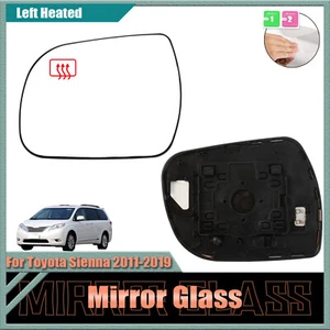 For Toyota Sienna 2011-2019 Heated Function Left Side Rearview Mirror Glass - Picture 1 of 5