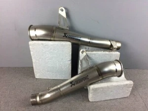 KAWASAKI NINJA1000 14-20 Z1000 AKRAPOVIC GP Megaphone Slip-on Muffler - Picture 1 of 22