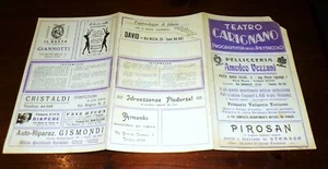 Programma Teatro Carignano Torino 1937 GILBERTO GOVI Quella buonanima Pubblicità - Picture 1 of 2