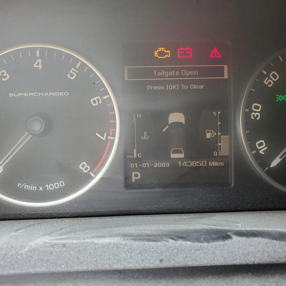 Velocímetro Land Rover Range Rover Sport (cluster), (5,0 L), con sobrealimentado, MP Foto 1 de 1