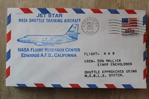 JET STAR - NASA -M.S.B.L.S. SHUTTLE TEST FLIGHT 4/5/1977 EDWARDS  - Picture 1 of 1