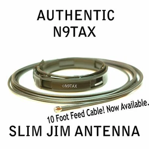 Autentyczny N9TAX VHF/UHF Slim Jim J-Pole do anteny HT 2m 70cm 10' koncentryczna - Zdjęcie 1 z 2