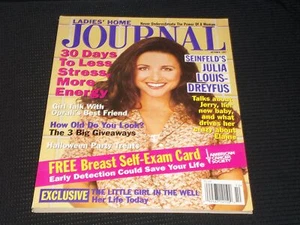 1997 OCTOBER LADIES HOME JOURNAL MAGAZINE - JULIA LOUIS DREYFUS COVER - E 2891 - Picture 1 of 2