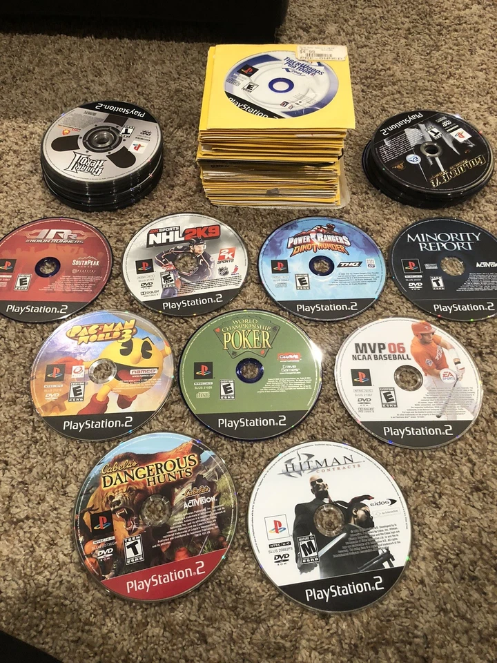 Sony PlayStation 2 Game Discs TESTED!! You Pick and Choose! PS2 Lot! Low Prices! - Image 1 of 1