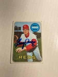Cincinnati Reds GERRY ARRIGO Signed Card - Picture 1 of 1