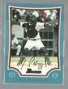 2009 Bowman Blue #173 A.J. Pierzynski 214/500 (ref56691) - Picture 1 of 1