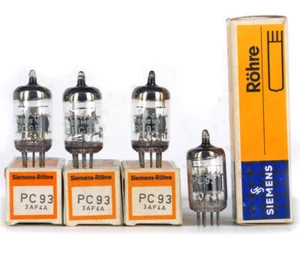 ONE PC93 SIEMENS NOS Tube Röhre Valvola Lampe TSF Valve Valvula 진공관 真空管 电子管 - Picture 1 of 4