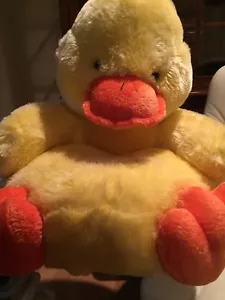 Stuffed Animal Seat- Super Soft, But Firm, Lifelike Super Cute Ducky Floor Seat - Picture 1 of 5