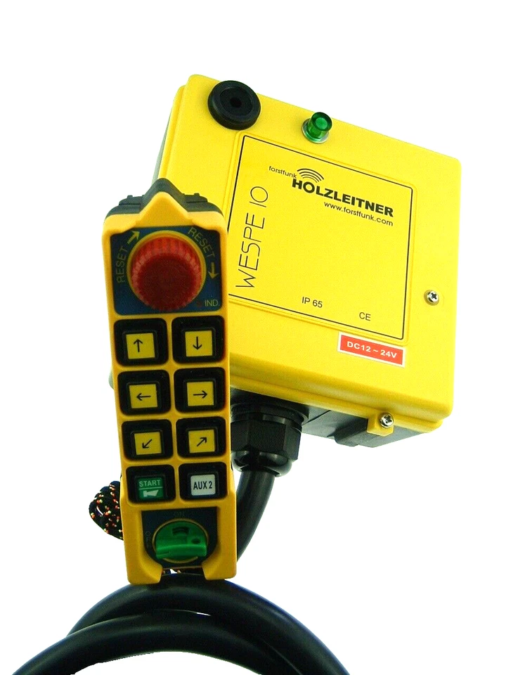Forstfunk,WESPE10Si ,Funksteuerung;Kran,Hallenkran,Forstseilwinde,Bauaufzug,Dema - Bild 1 von 2