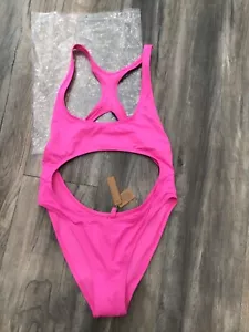 Skims One Piece rosa Badeanzug Größe USA Medium brandneu mit Etikett - Bild 1 von 5