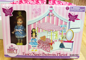 Fancy Nancy Bedroom Playset Boxed set NRFB