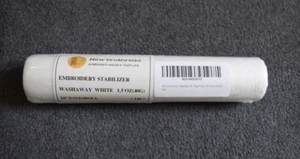 NB Wash Away White Machine Embroidery Stabilizer Backing 10" x 3Yd/roll - Picture 1 of 7
