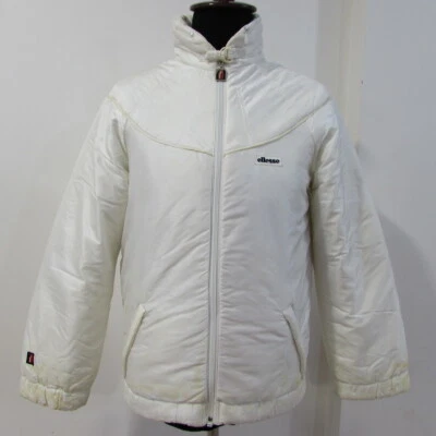 Ellesse Men's VTG 90s Quilted Hooded Jacket Chest 36/38 UK S REF (13936) - Image 1 of 4