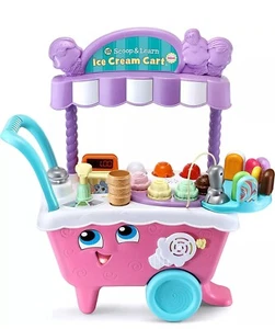 LeapFrog Scoop and Learn Eiswagen Deluxe Lernspielset Rosa - Bild 1 von 5